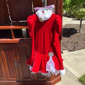 Weissman Red and White Holiday Costume